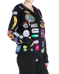 Fab Patch Tracksuit - Black