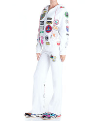 Fab Patch Tracksuit - White