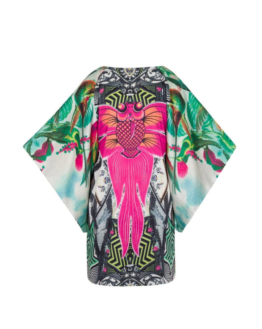 Garden of Eden Silk Tunic