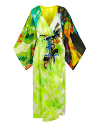 Underwater Lagoon Maxi Kimono - Turquoise Reef