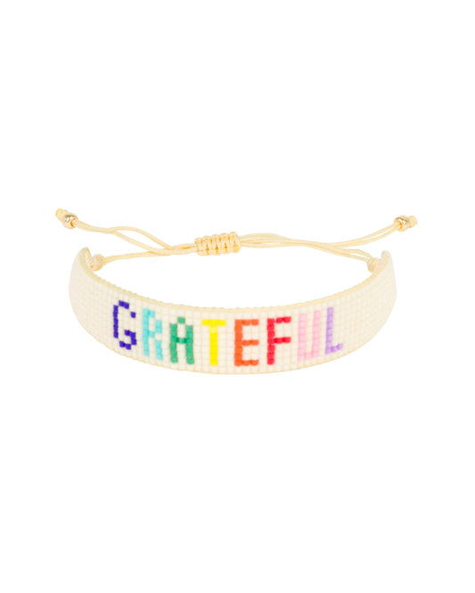 Grateful Beaded Bracelet