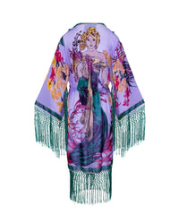 Nouveau Goddess Kimono - Purple Goddess