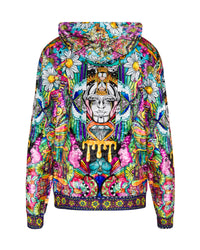 Kaleidoscope Dreams Zip Up Hoodie - Tripping Daisies