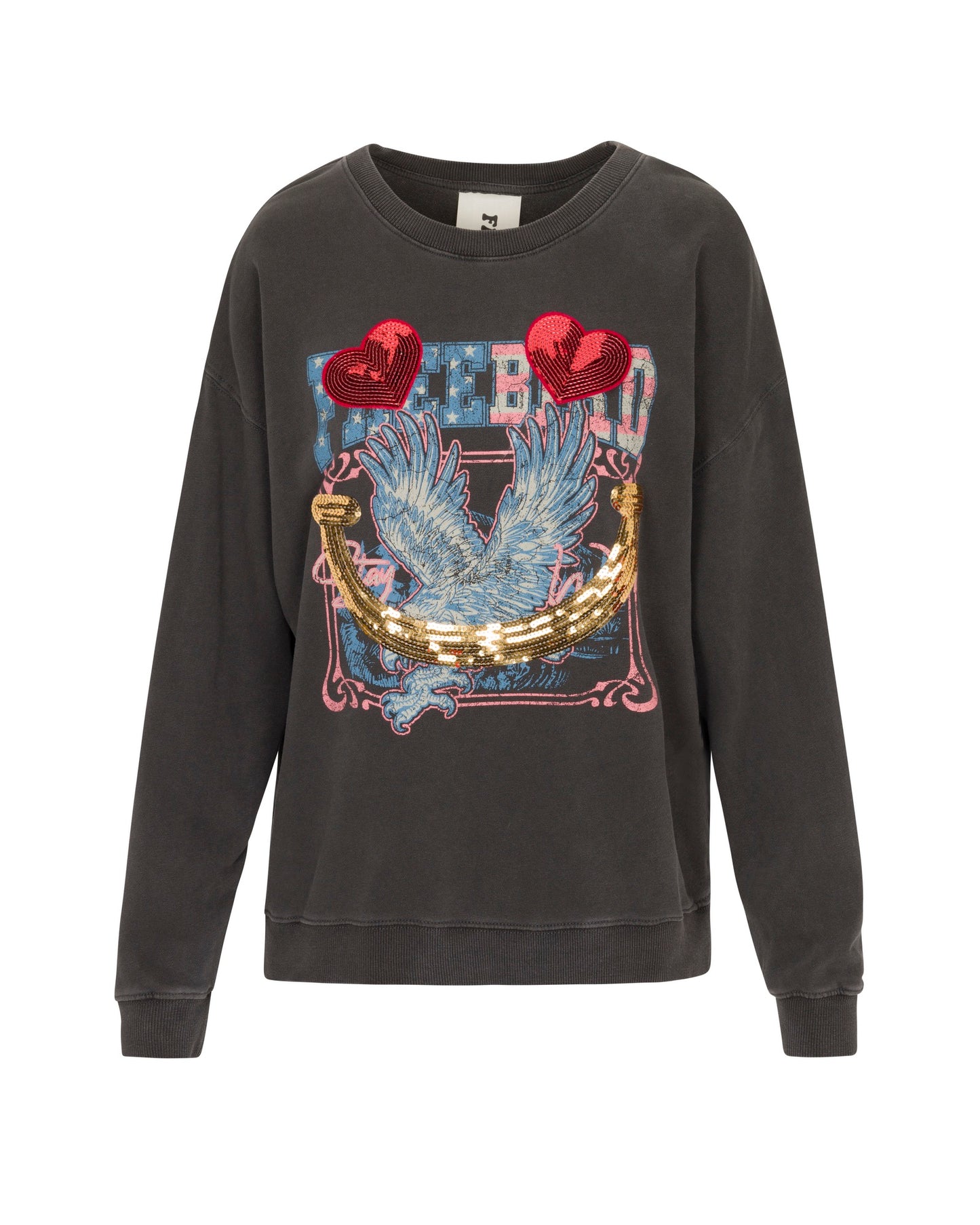 Eye Heart U Sequin Sweatshirt