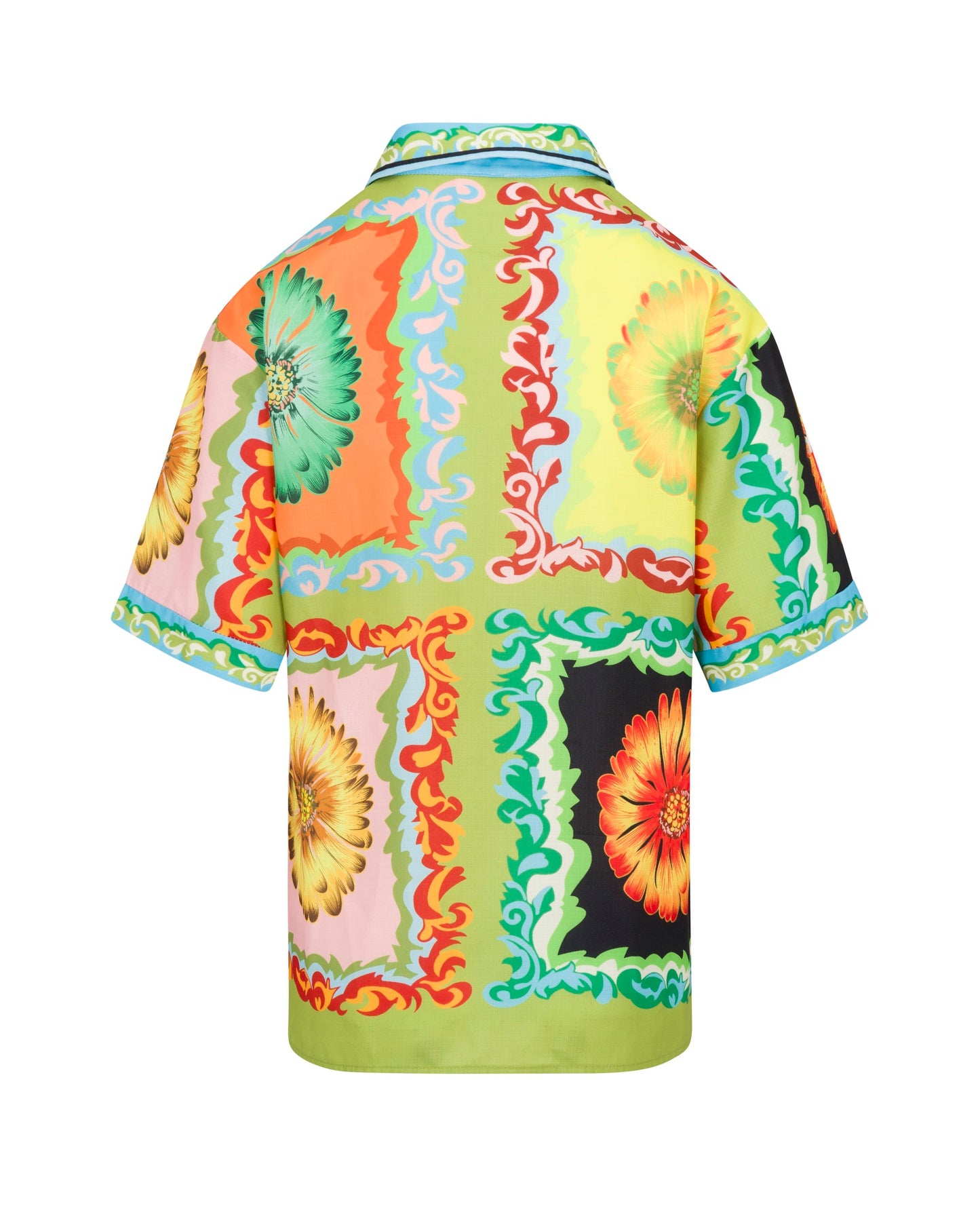 Funky Flora Button Down Top