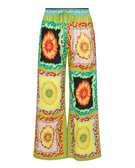 Funky Flora Flare Pants