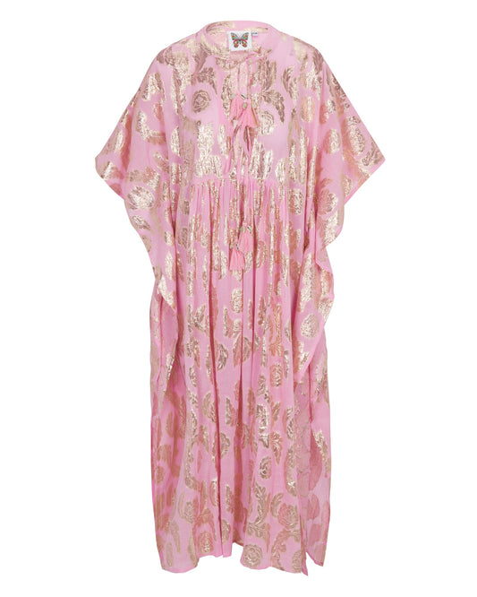 Palm Springs Sparkle Caftan Maxi Dress