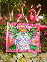 El Fabuloso Tote Bag - Skull & Palms