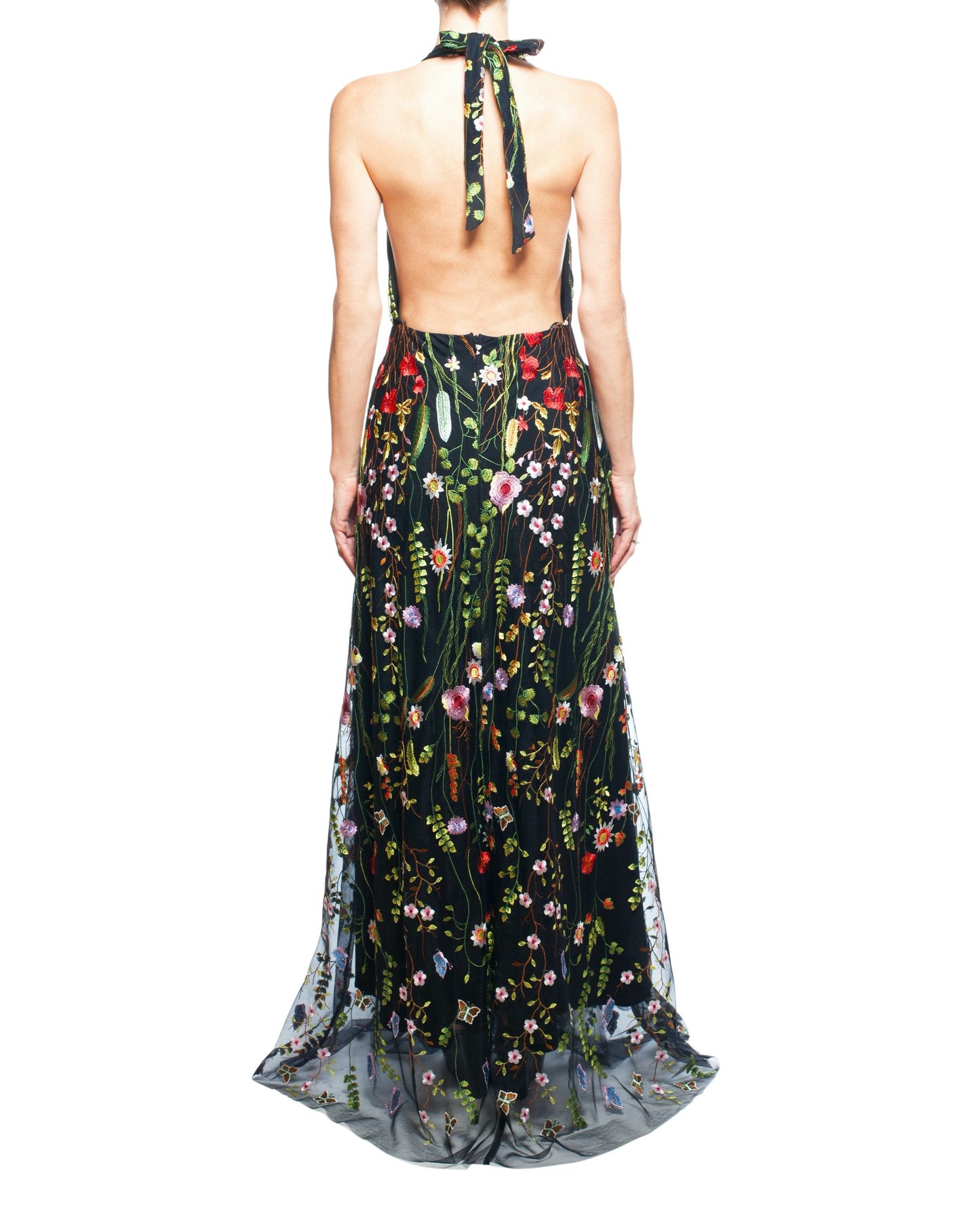 Le Vivi Halter Maxi Dress