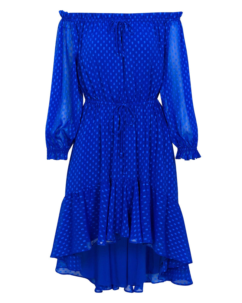 Keiko Midi Dress - Royal – Meghan Fabulous