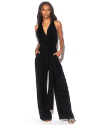 Disco Jumpsuit - Black