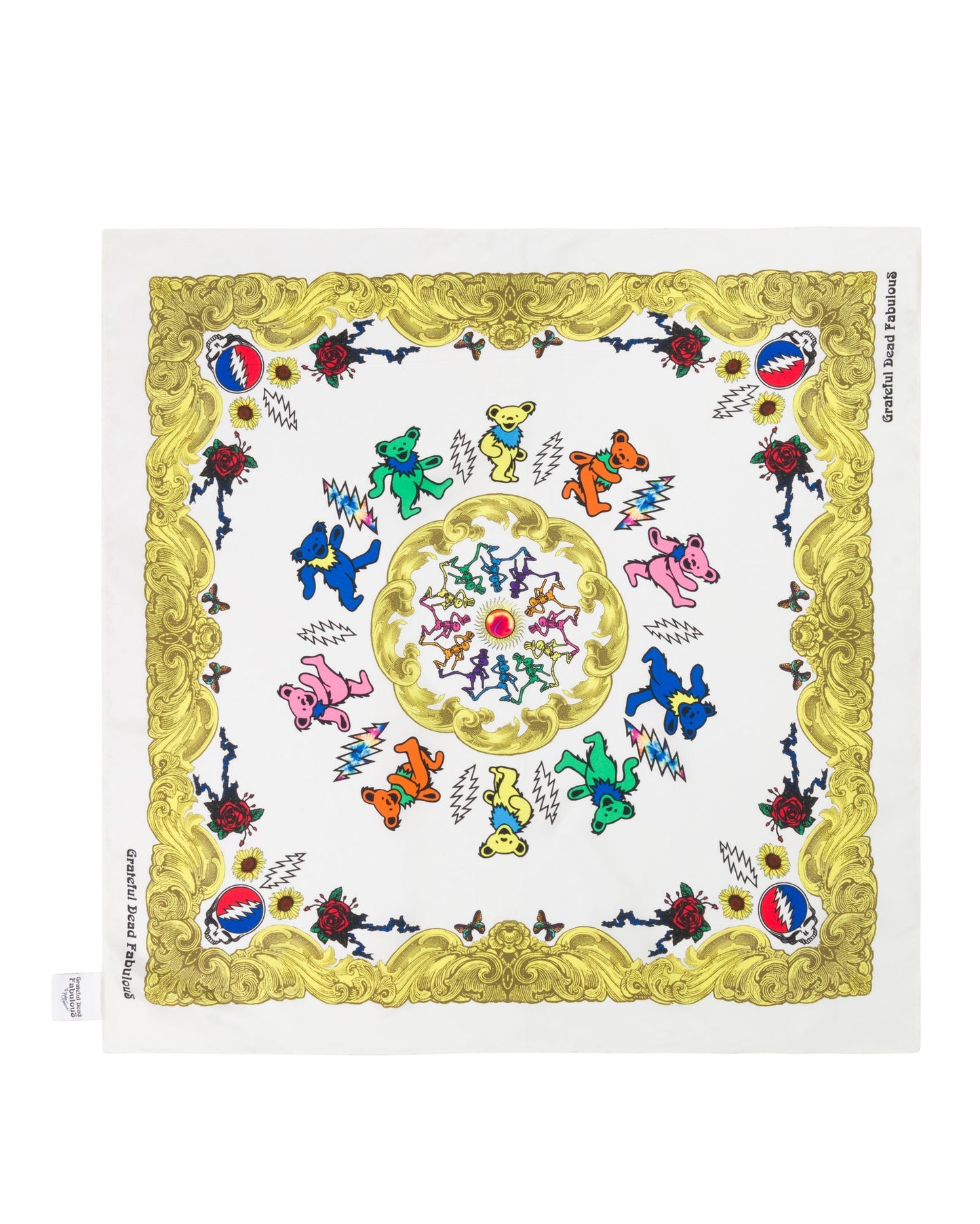 » Grateful Dead Fabulous Silk Scarf (50% off)