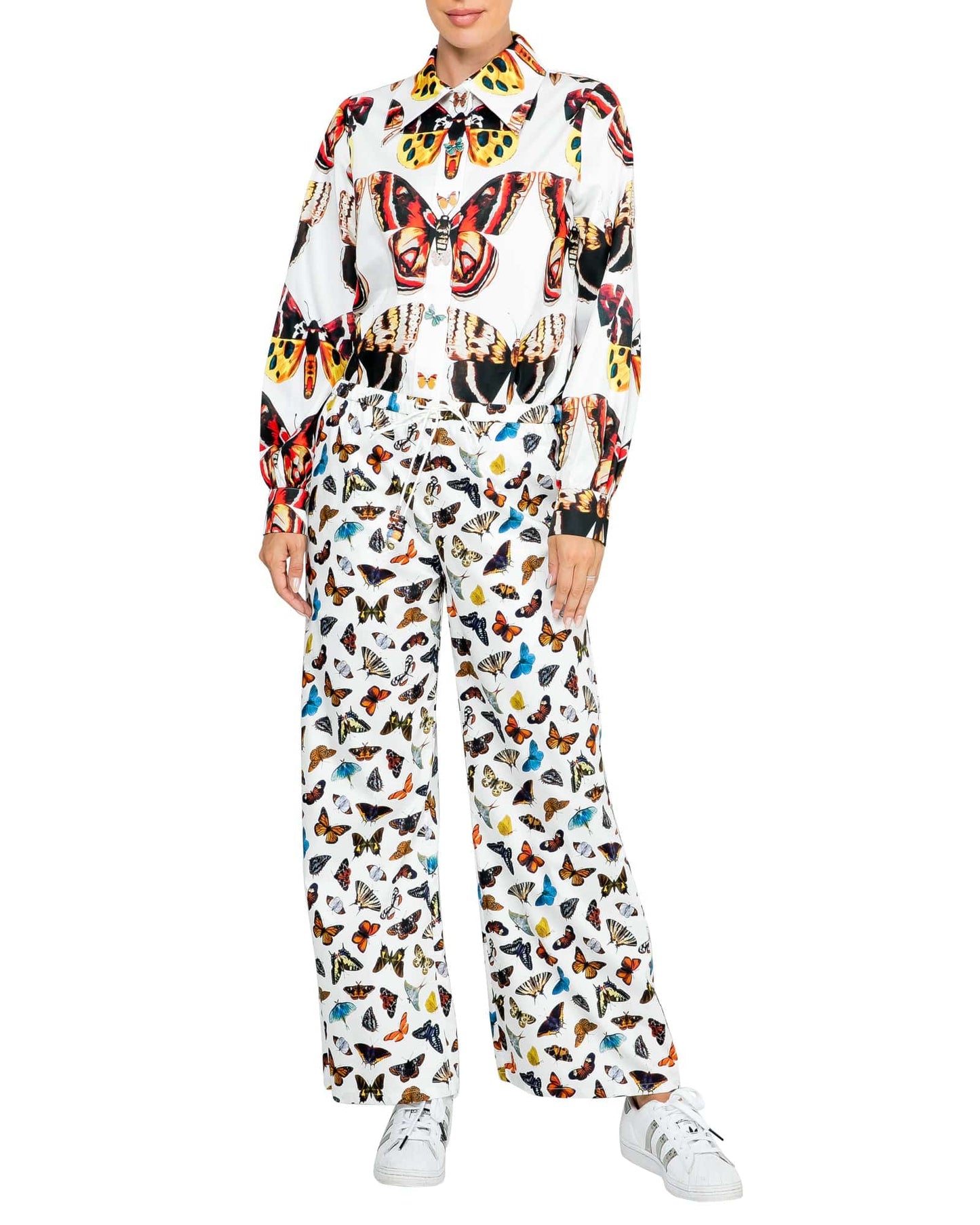 The Butterfly Pant - Ivory