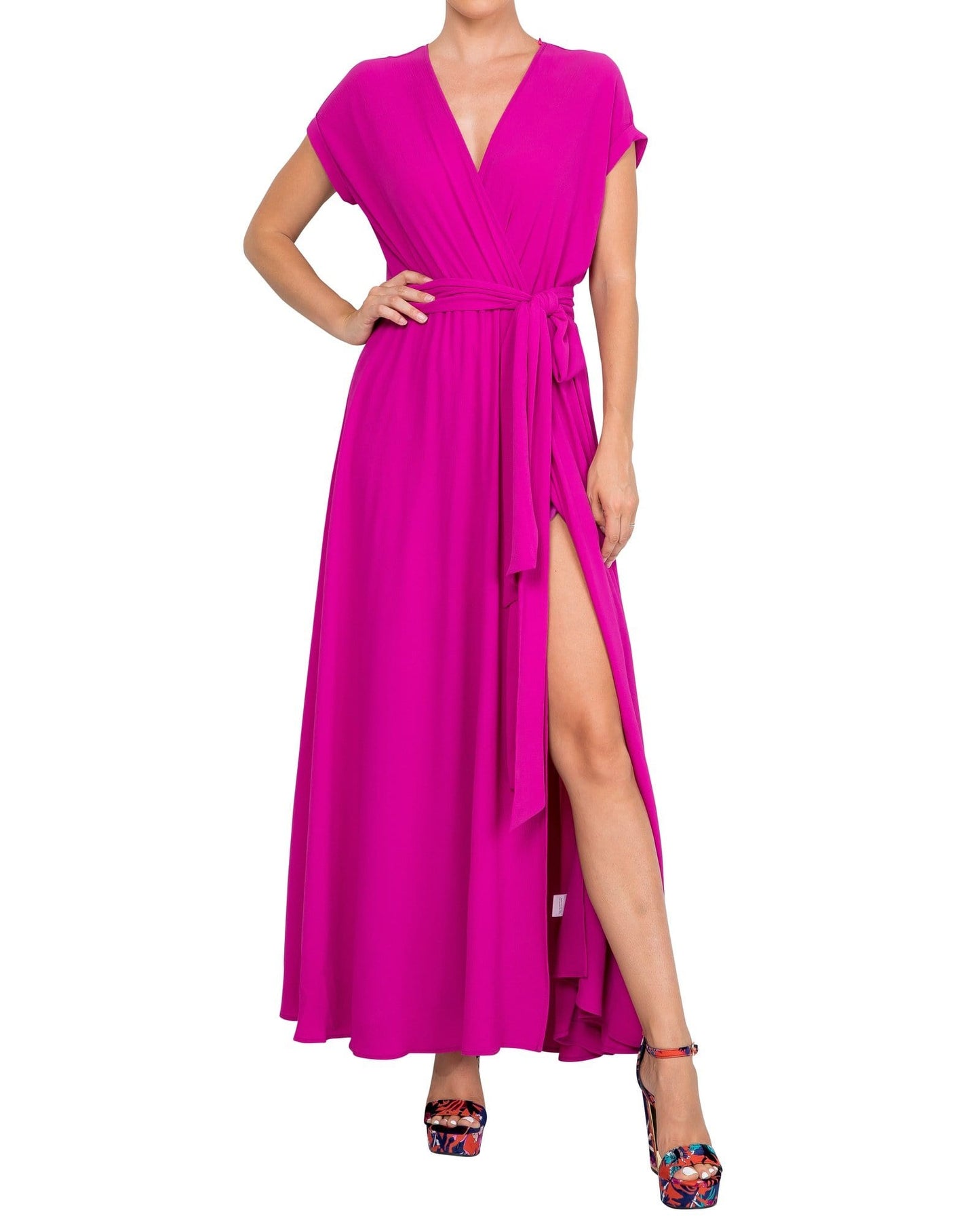 Jasmine Maxi Dress - Magenta